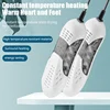 18W EU Plug Race Car Shape Light Shoe Dryer Foot Protector Boot Odor Deodorant Dehumidify Device Household Shoes Drier Heater 2