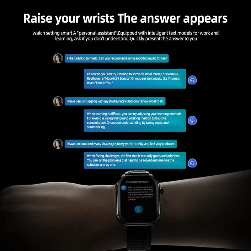Philips Original AI Voice Recorder Watch Bluetooth Mobile App control Voice to Text 32GB D10