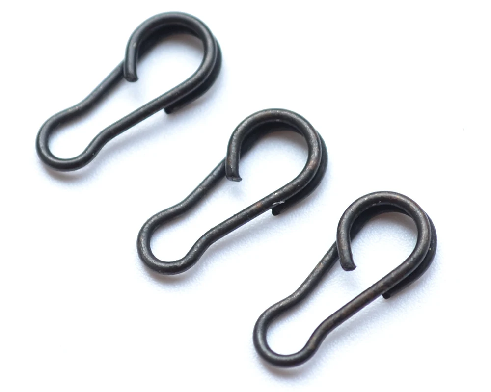 40 stücke Angeln Snap Clips Geschwindigkeit Links Angeln Wirbel Schnell Ändern Karpfen Terminal Tackle Zubehör AG039 – Detail 4