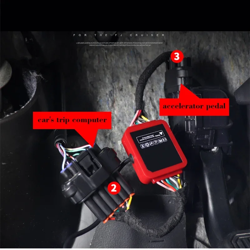 For Mitsubishi Montero Pajero V73V77V93V97 accelerator pedal commander power module throttle switch racing mode accessories throttle controller