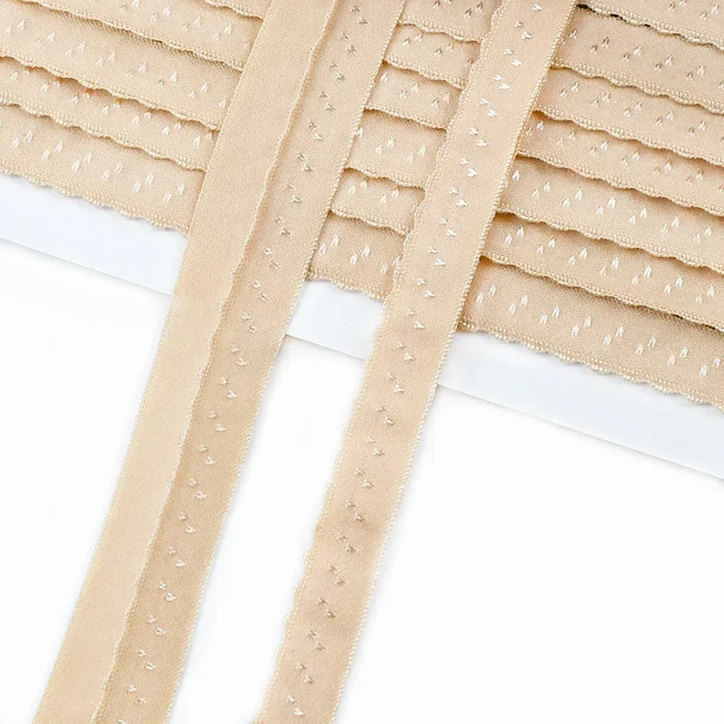 Colored Nylon Elastic Bands for Sewing and DIY Accessories – 11mm Width, 10/20/40 Meters