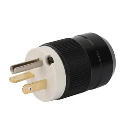 Durable Waterproof Industrial Power Plug Connector (20A 125V)