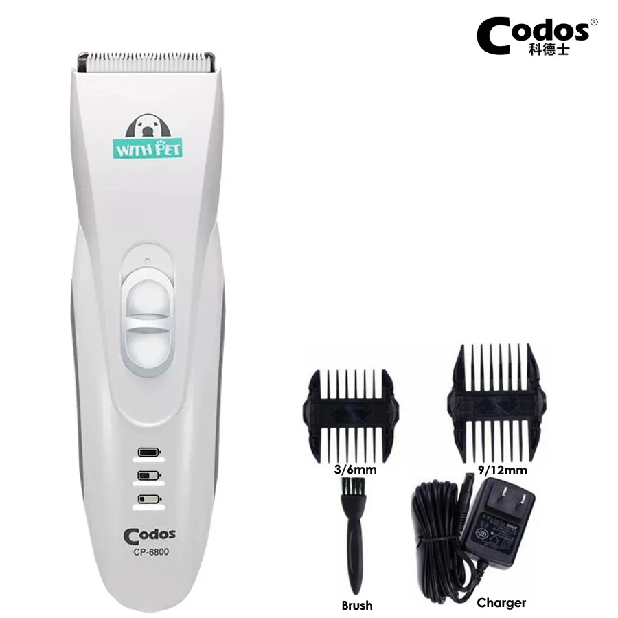 Pet Clipper Dog Hair Trimmer Animals Grooming Rechargeable Cat Shavers Electrical Haircut Machine Codos CP9600 CP9700 CP6800 pet hair trimmer dog hair trimmer dog clipper pet clipper hair trimmer