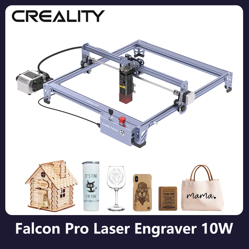  Creality Laser Engraver, 10W Laser Cutter for Personalized  Gifts, 72W High Accuracy Laser Engraving Machine, DIY CNC Machine and Laser  Engraver for Wood and Metal, Acrylic, Leather, etc : Arts, Crafts