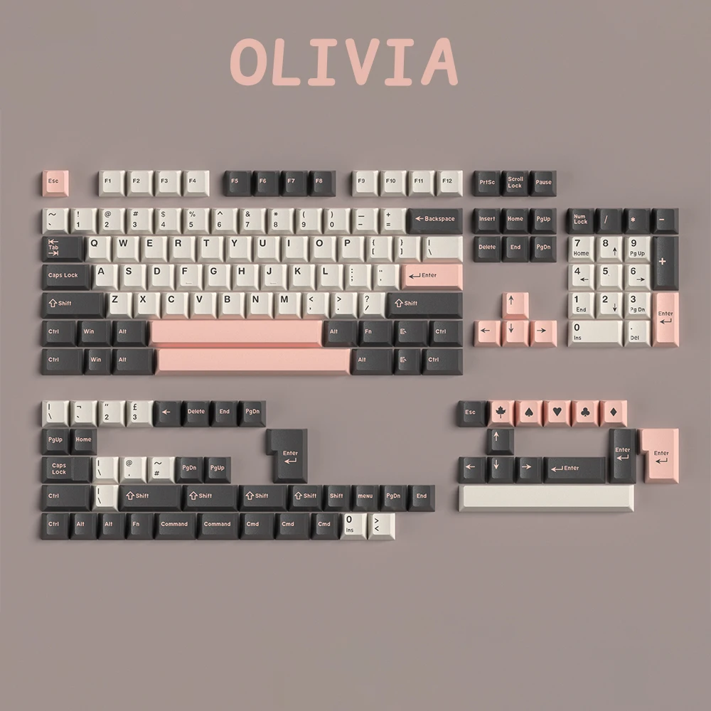 Blue Sky Arctic WOB Cherry Profile Doubleshot ABS Keycaps