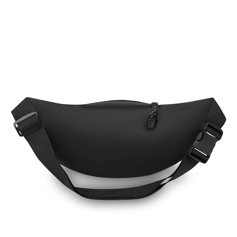 Men's ultra light waist bag - adjustable shoulder straps, multiple compartments, ideal for running, cycling, and daily commuting