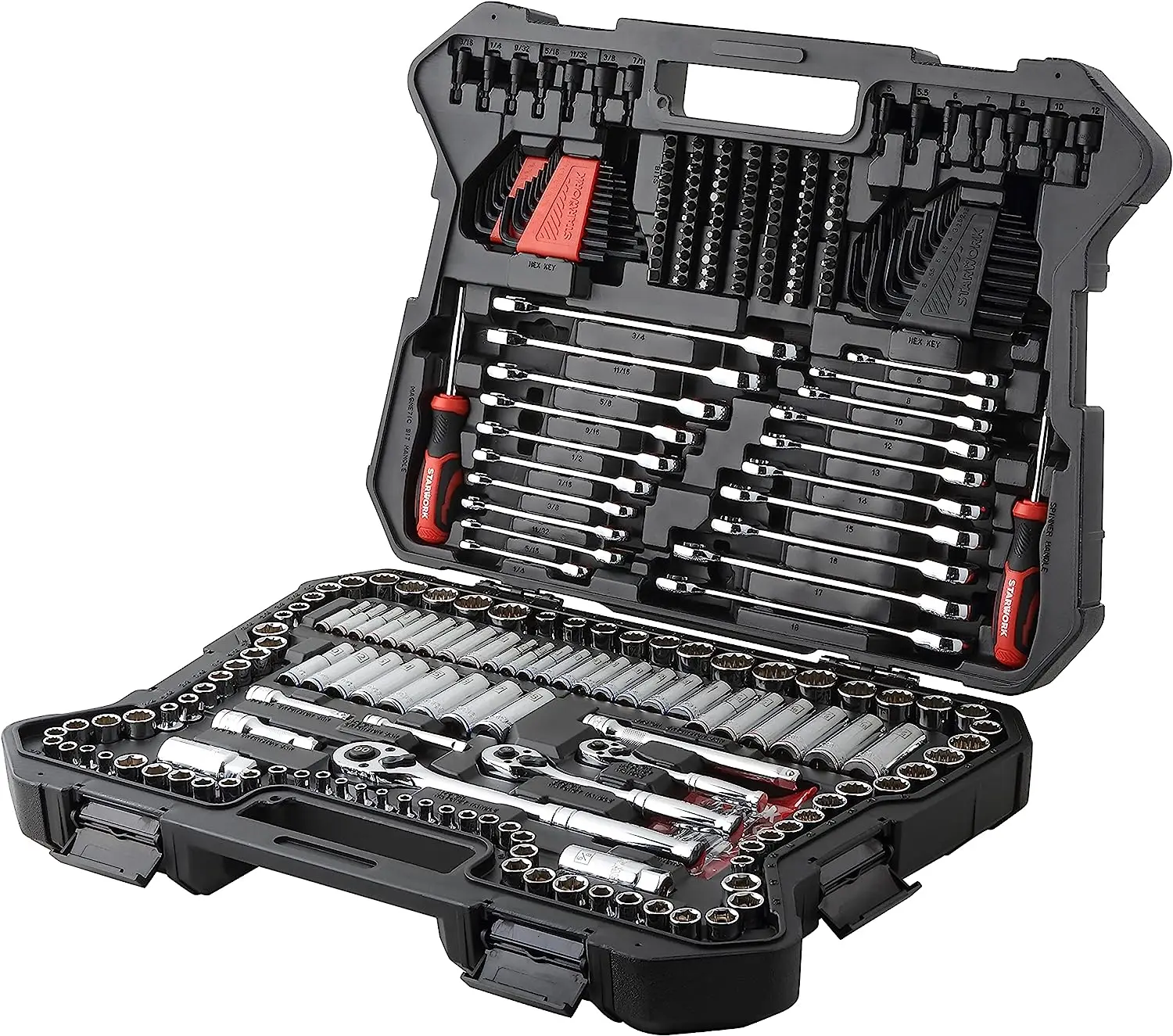 

STARWORK TRUE MECHANIC™ 303-Piece Mechanics Tool Set, Professional, SAE/Metric