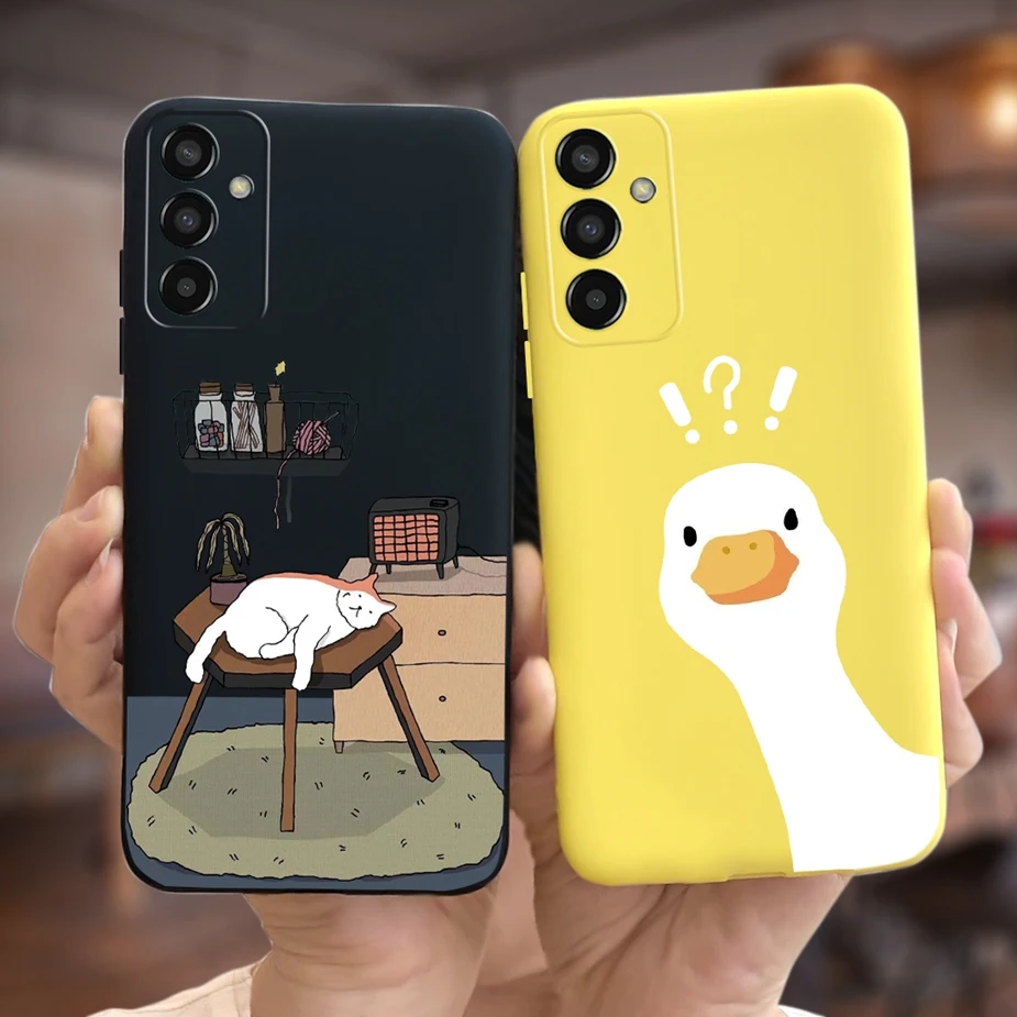 New Fashion Cartoon Soft Silicone Phone Case - Vibrant Design Protective Cover