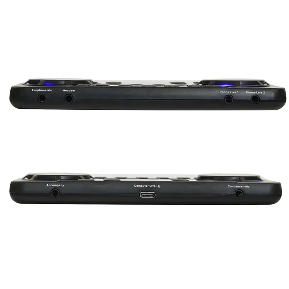 Mixer Live Broadcast Studio Singing Noise Reduction Portable External Bluetooth 4.0 Sound Card For Phone Computer Recording