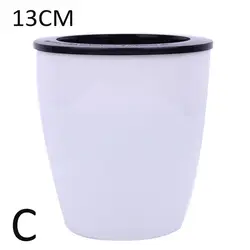 Resin Round Desktop Decorative Flower Basket Planter (13cm)