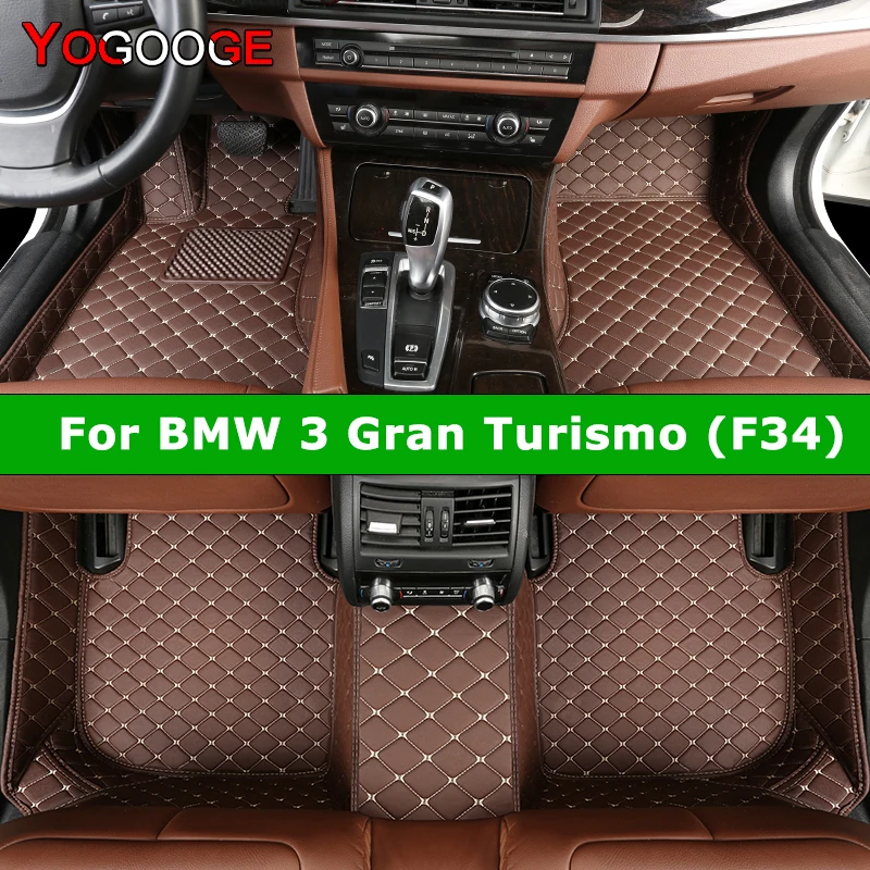 

YOGOOGE Custom Car Floor Mats For BMW 3GT Gran Turismo F34 2012-2023 Auto Carpets Foot Coche Accessorie