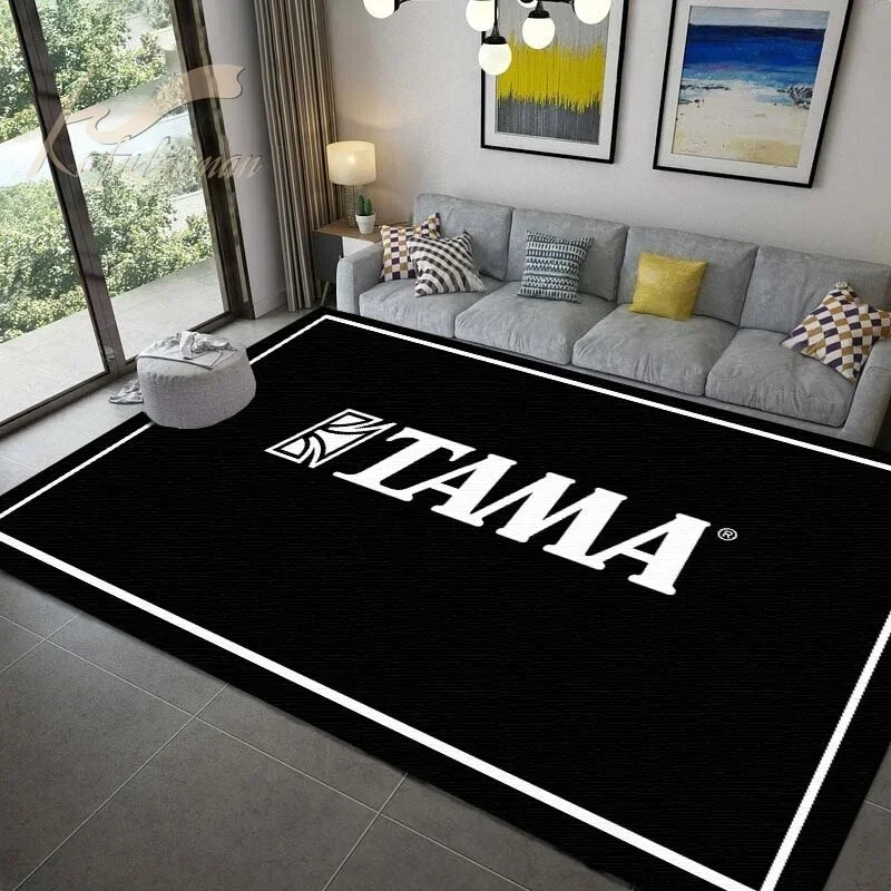 

Classic Drum 3D Floor Mat, Area Soft Rugs Bedroom Living Room, Large Music Floor Mat, Non Slip Rugs