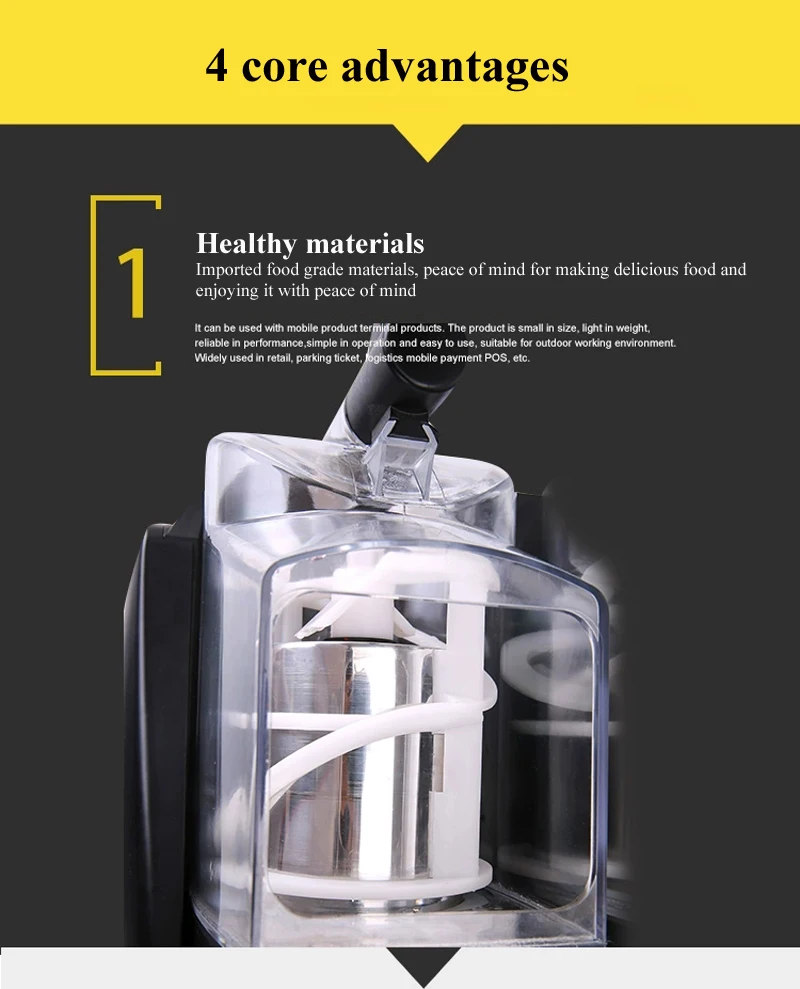 Description Picture 4 of item300W Slush Machine Double Slot Snow Melting Machine Snow Mud Ice Beverage Cold Drink Machine Double Tank Slush Ice Cream Machine