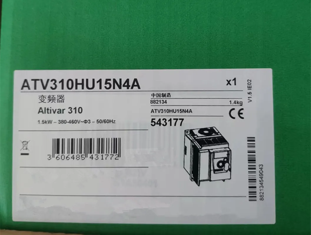 

Новый оригинальный ATV310HU15N4A Гарантия один год Склад быстрая доставка