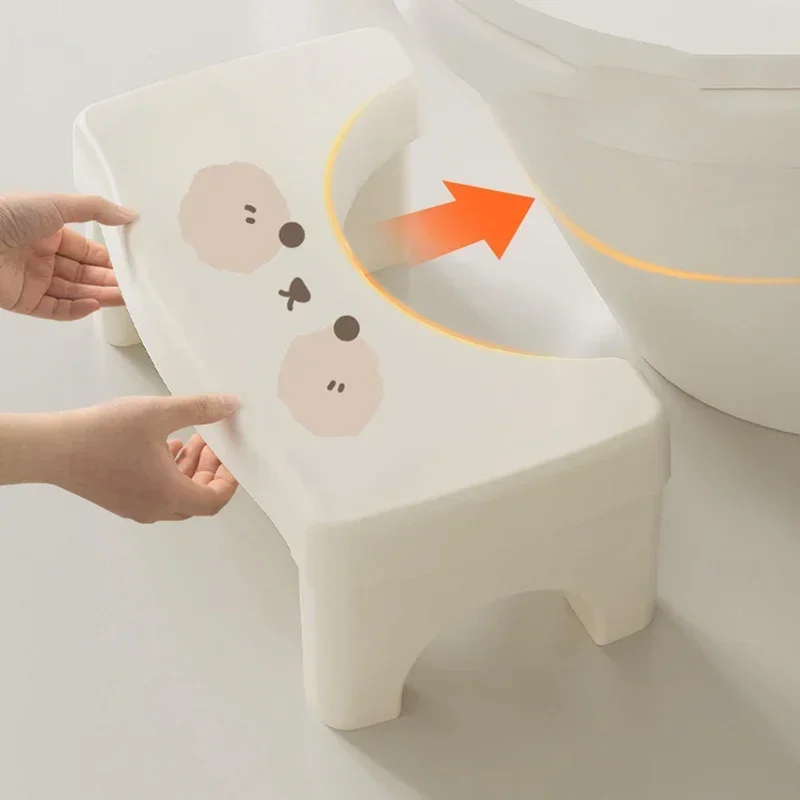 Cute Minder Bathroom Chair Shower Children Makeup Toilet Foot Stool Designer Space Saving Low Silla Plegable Trendy Furniture folding chair toilet seat stool foldable seat cushion