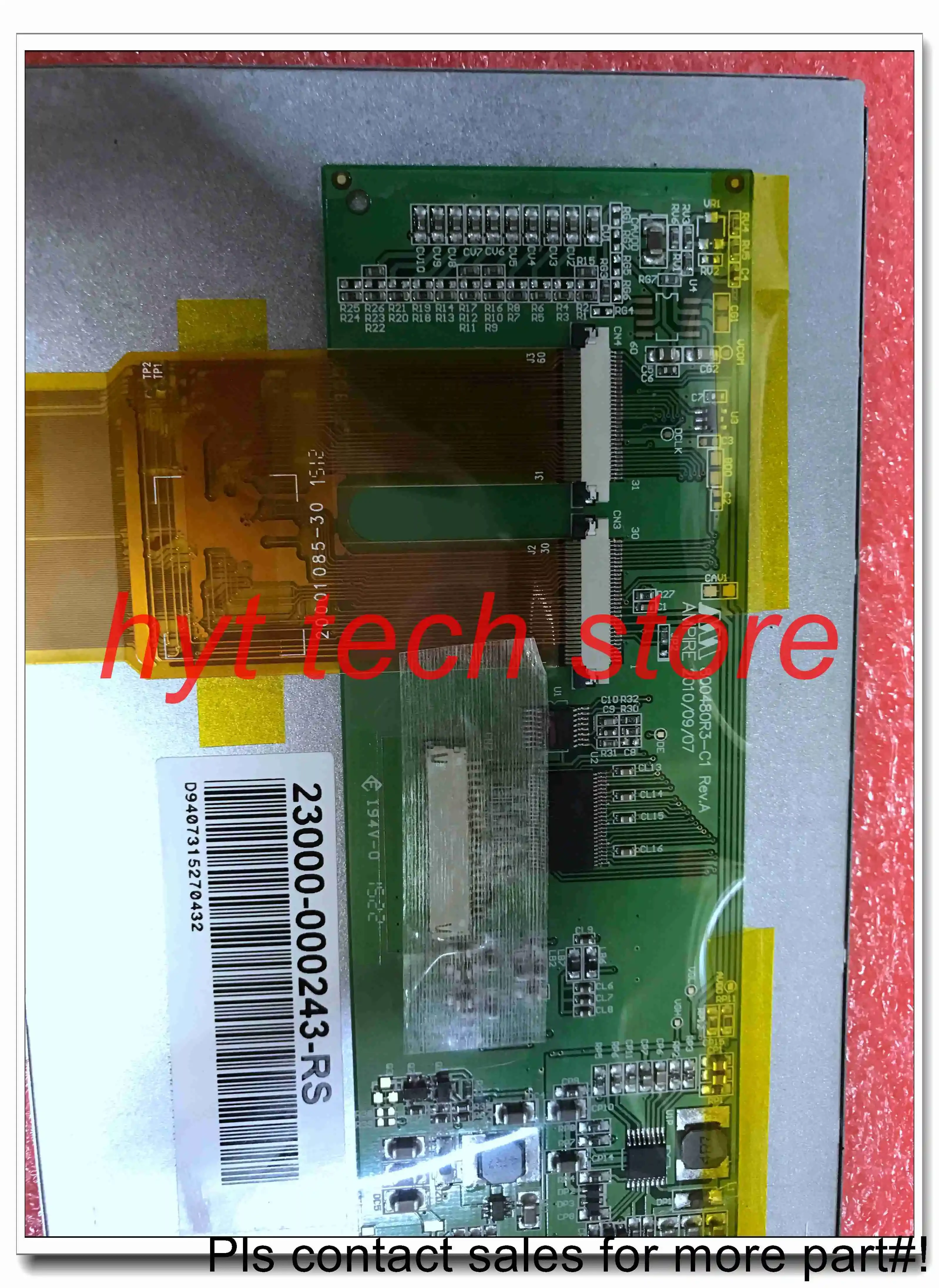 오리지널 800480R3-C1 AMPIRE 800480R3-C1 7.0 인치 산업용 LCD 패널, 배송 전 100% 테스트 완료