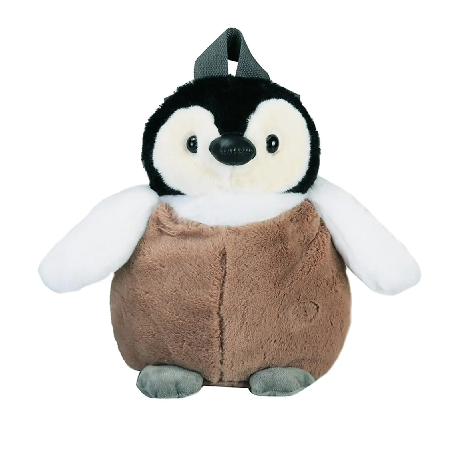 Plush Penguin Backpack Travel Bag Stuffed Penguin Doll Bag Casual Backpack Cute Soft for Kids Adults Baby Women Boys Girls