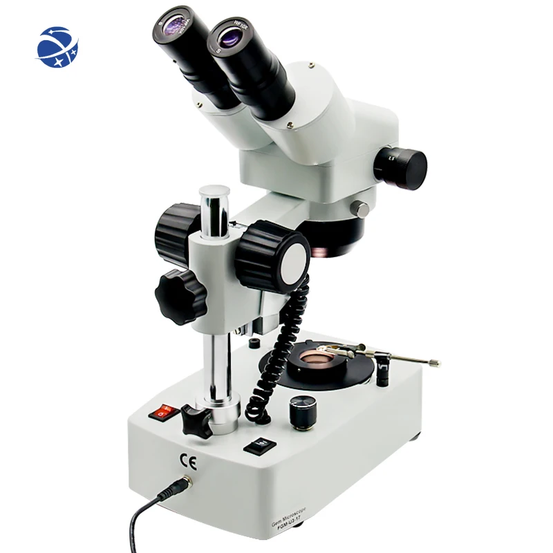 

yyhc Binocular Stereoscopic Gemological Laboratory Optical GIA Standard instrument Tools 10X-40X Gem Jewelry Microscope