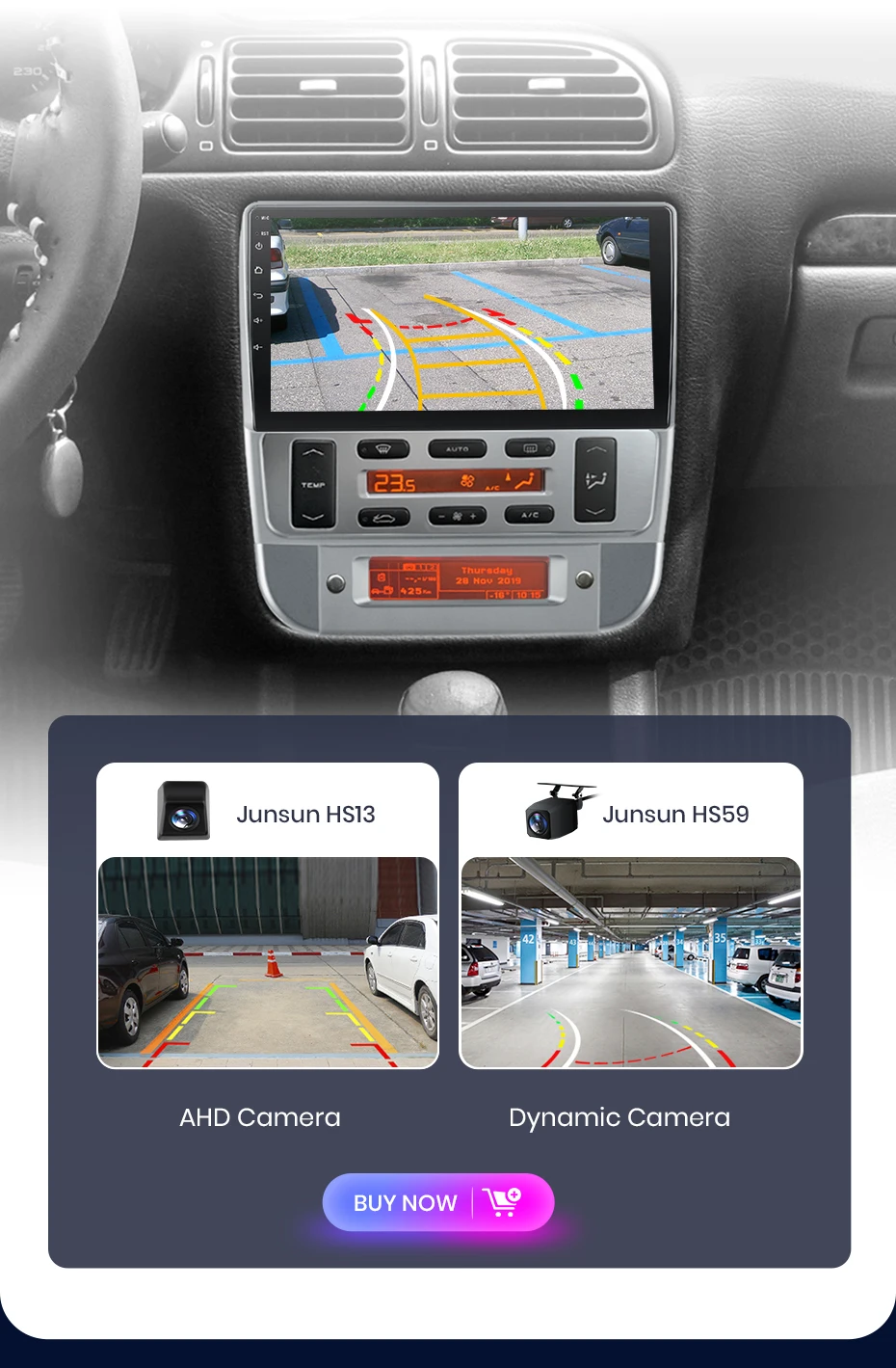 Junsun AI Stimme Autoradio Für Peugeot 406 1994 1995-2005 Drahtlose Carplay Android Auto 4G LTE Auto intelligente Systeme GPS Navi – Detail 17