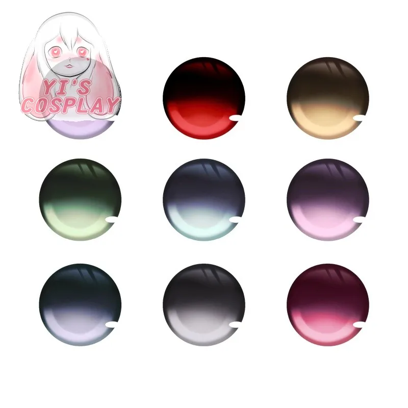 Fursuit Furry Eyeball Furryfandom Cosplay Costume Furry Suit Eye Pupil Kigurumi Headsets Accessories Animal Dust Net Printing