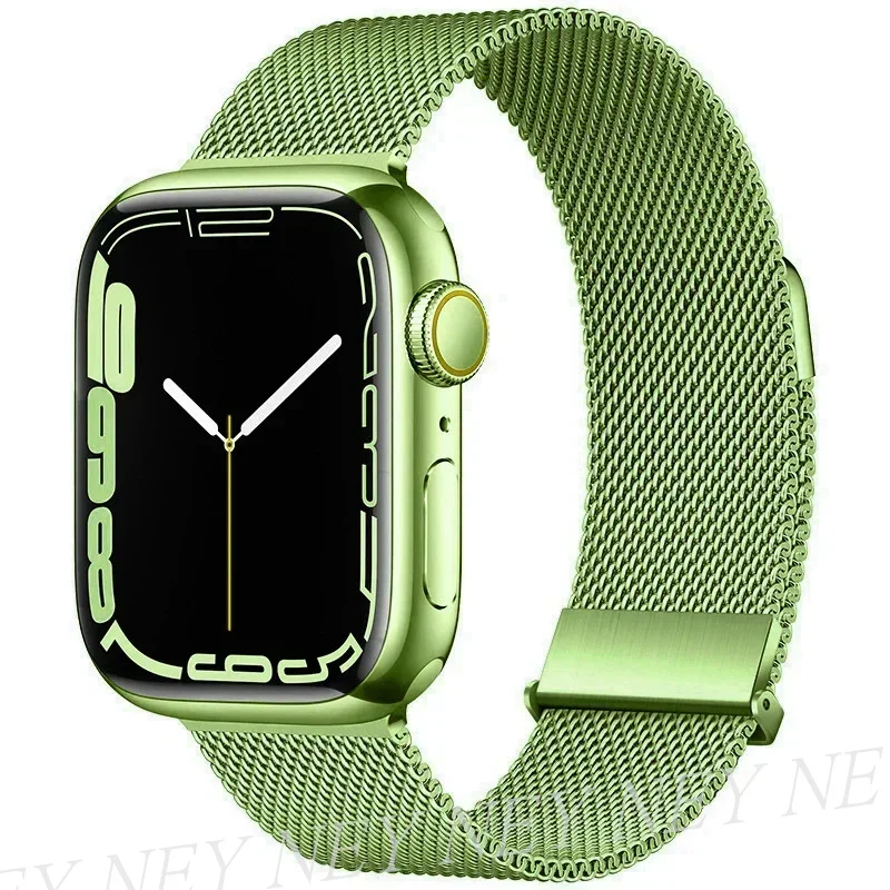 Elegant Milanese Loop Metal Watch Band Strap