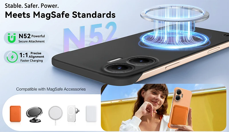 Luxuriöse Einfarbige Rahmenlose Schlanke PC-Schutzhülle für Xiaomi POCO X8 Pro Max X7 X6 F8 Ultra F8 F7 M8 M7 Stoßfeste Schutzhülle – Detail 1