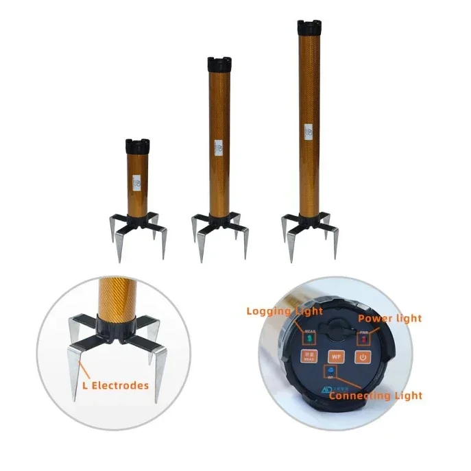 Upgraded Enhanced AIDU 3H/3HT2/3HT3 Portable Groundwater Detector Rod Can Measure 300-800M High Precision Easy Operate