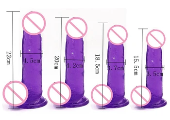 Realistic Dildo Vibrator Sex Toys for Women G Spot Vaginal Stimulation Penis Female Masturbation Cock Powerful Suction Cup Dildo 3