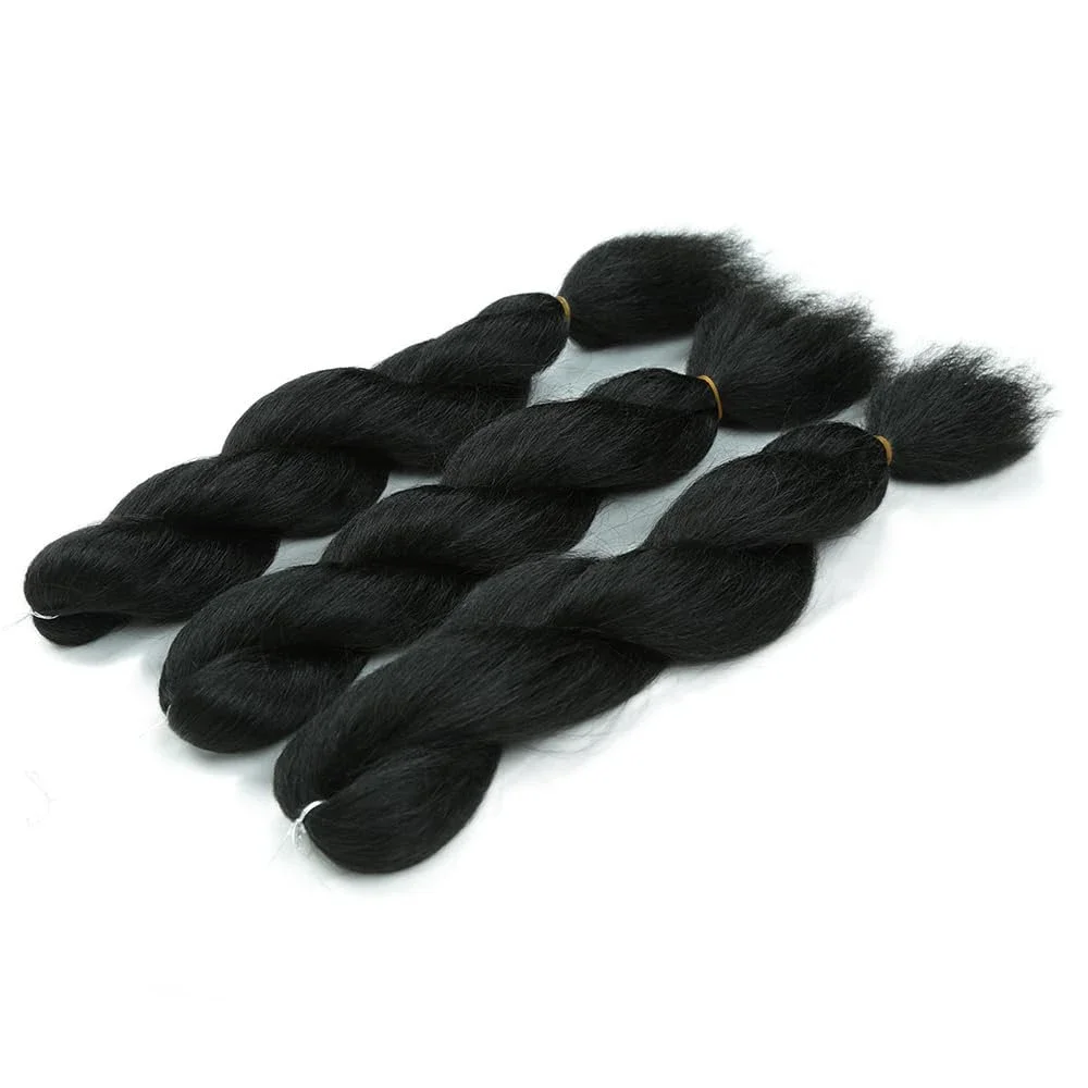 26inch Kinky straight Vixen Crochet Bundles crochet hair 1/2/3packs Yaki Premium Synthetic Fibers for black women Hair Extension