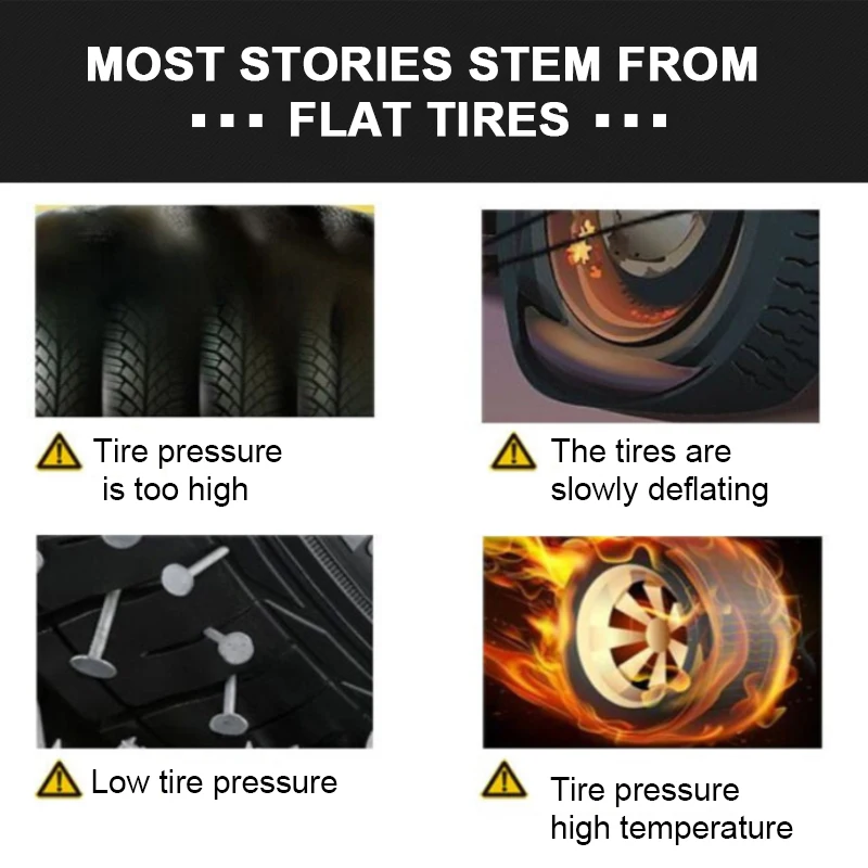 Vehicle Tire Air Pressure Gauge SEAMETAL 5-50PSI Vehicle Tire Air Pressure Gauge High Precision Pressure Measuring Pen for Vehicles Tester Dual Head Gauge Tool