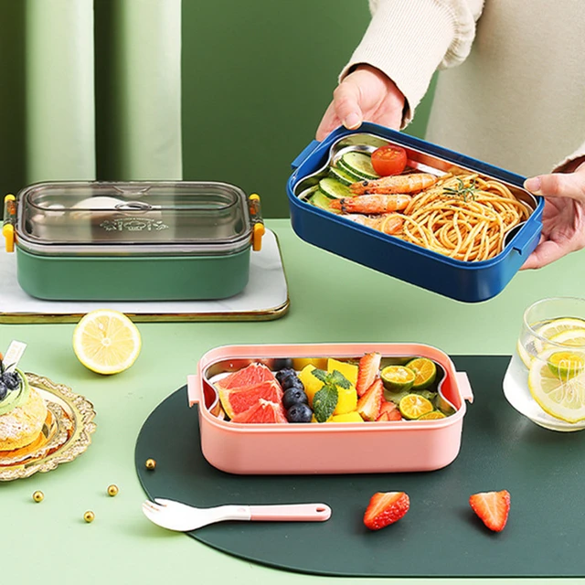 Stainless Steel Food Storage Container  Thermal Lunch Containers Hot Food  - Food - Aliexpress