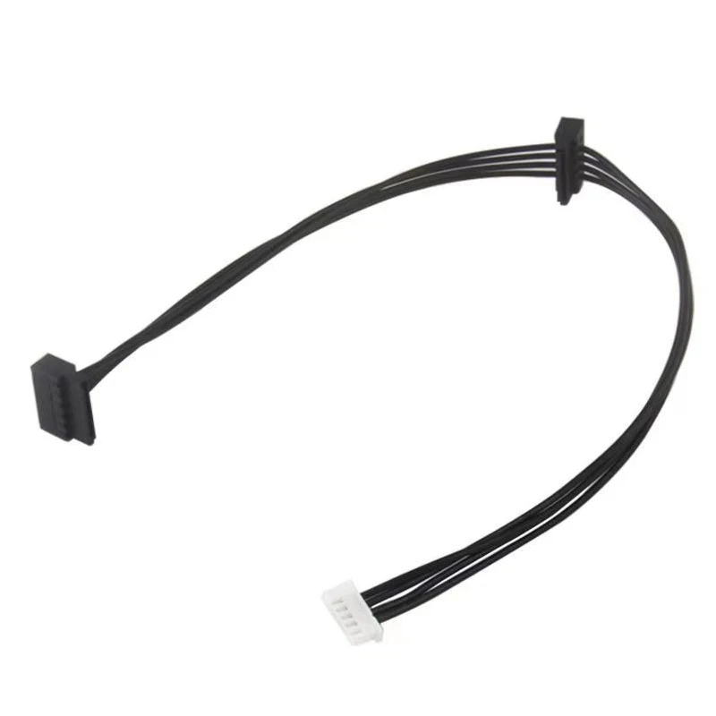 für Acer AXC Mainboard SATA-Festplatten-Netzteilkabel 1 bis 2 kleine 6-polige SATA-Kabel-Außendurchmesser 2,1 mm 18 AWG PVC-Leitung aus reinem Kupfer – Detail 1