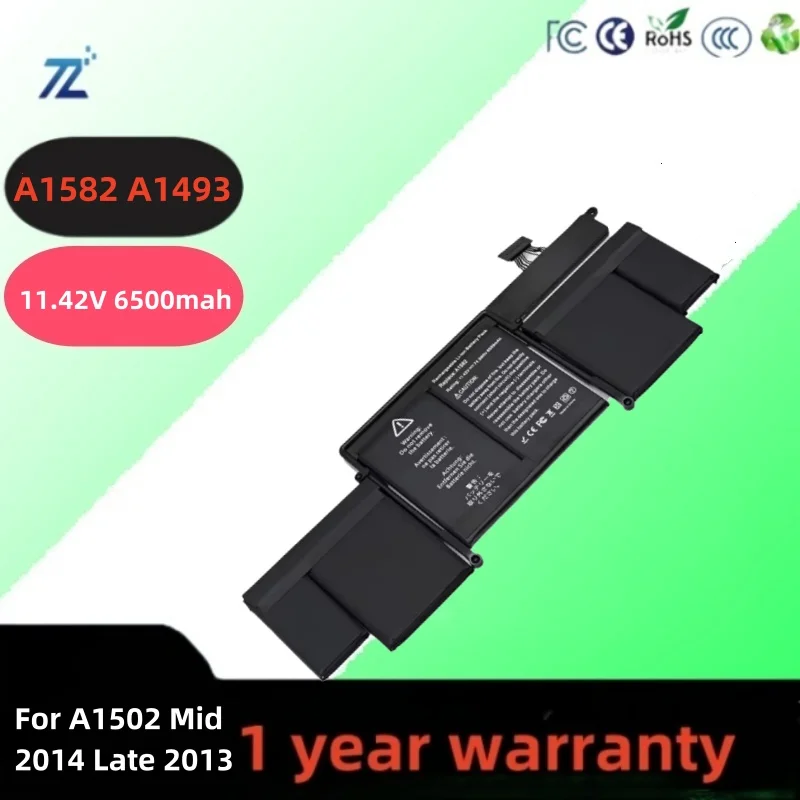 

Battery A1582 A1502 Laptop Battery A1582 A1493 Notebook Battery For Apple Macbook Pro 13 Inch A1502 Mid 2014 Late 2013