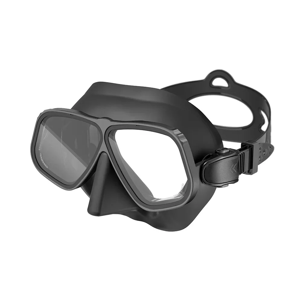 Diving Mask Aluminum Alloy Frame Anti-Fog Myopia Film