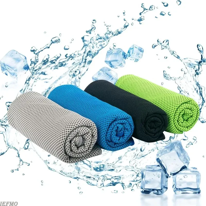 1pcs Ultra-Cooling Towels Gym Portable Running Cooling Towel Sweat Absorbing And Quick Drying Sports Special Soft Gift Portable