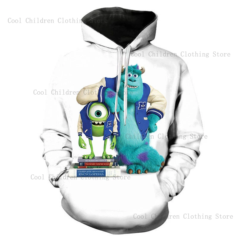thumbnail image 1 of Sudadera con capucha de Disney para hombre para otoño e invierno con estampado 3D de Monsters Inc., ropa de calle de moda, ropa deportiva, sudaderas con capucha para hombre, 1 of 5