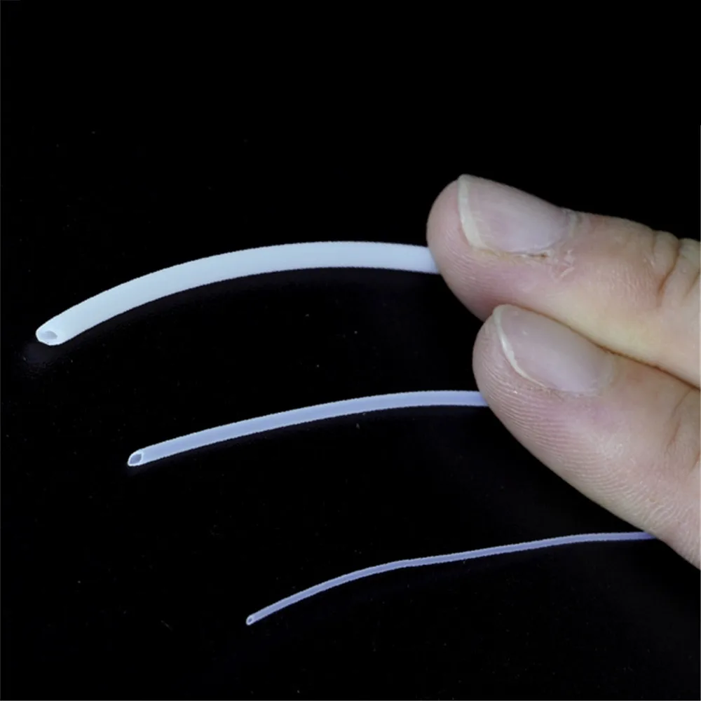 PTFE Tube ID 0.3-0.6-0.8-1-1.2-1.5-1.6-1.8-2-2.5-3-4 mm Capillary Insulated Hose Pipe