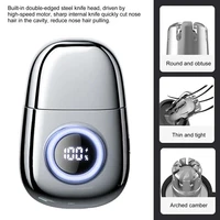 Xiaomi MIJIA Electric Nose Hair Trimmer Men's Mini Pocket Portable Nose Ears Hair Eyebrow Trimmer Rechargeable Painless Clipper 2
