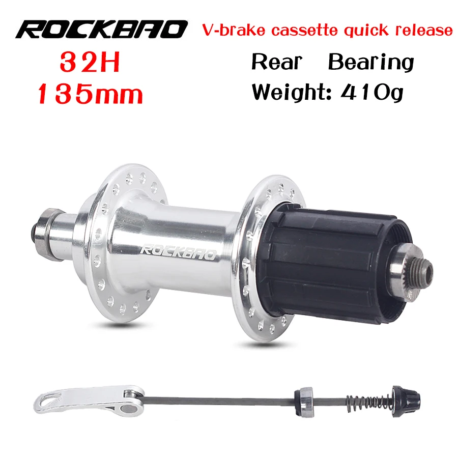 Rockbao-マウンテンバイク用のアルミニウム合金ハブ,24/32/36