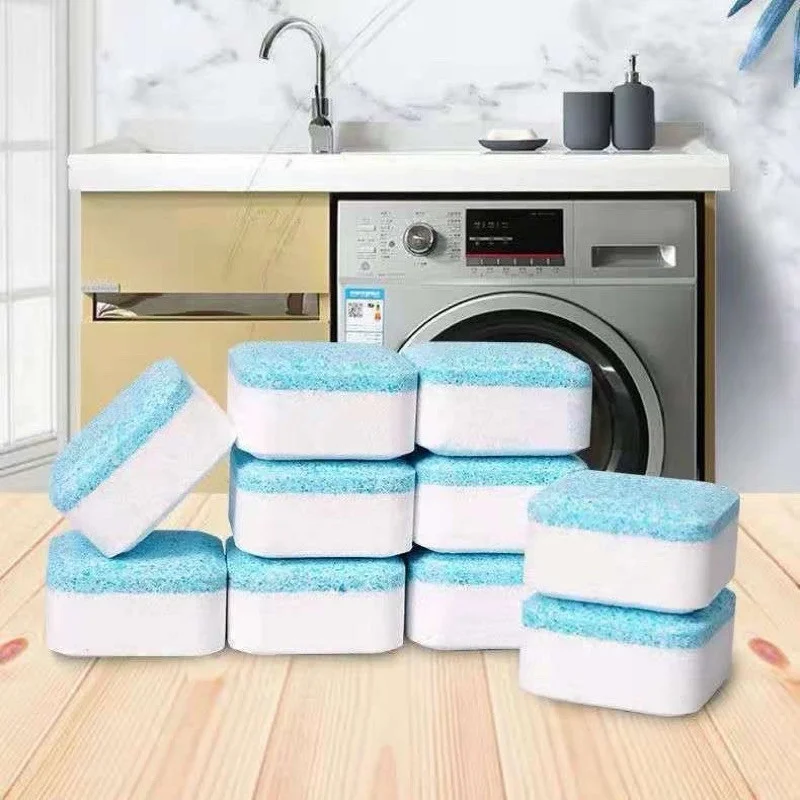Kit com 12 24 ou 36 Pastilhas Efervescentes para Limpeza Profunda da Máquina