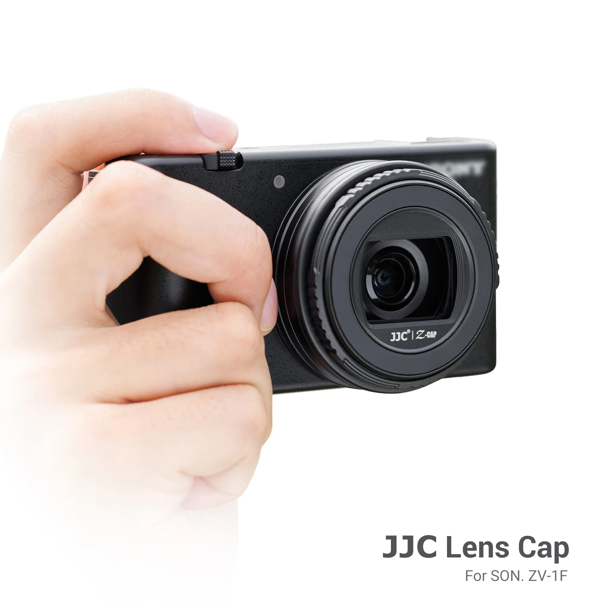 Jjc-カメラレンズキャップ保護カバー、sony ZV-1Fカメラに適して