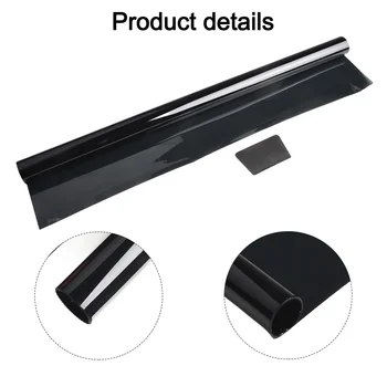 1 Roll 50cmx3m 15% VLT Window Tint Film Glass Sticker Sun Shade Film For Most Cars UV Protector Foils Sticker Film Foils Sticker 1