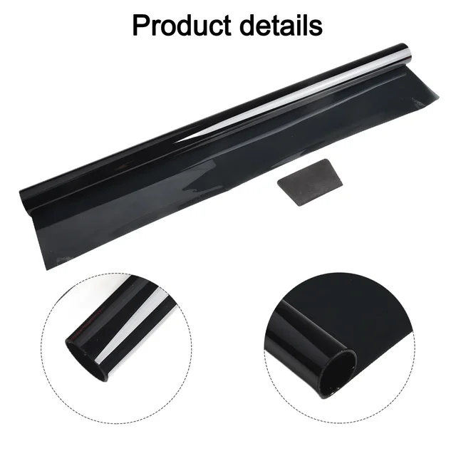 1 Roll 50cmx3m 15% VLT Window Tint Film Glass Sticker Sun Shade Film For Most Cars UV Protector Foils Sticker Film Foils Sticker 1