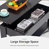 Lift Top Coffee Table with Hidden Compartment and Storage Shelf Wooden Lift Tabletop for Home Living Room Reception Room 5