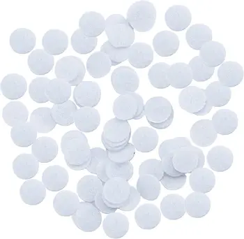 400 Filtri per Microdermoabrasione, Cuscinetti da 10mm, Filtri in Cotone per Macchina per Microdermoabrasione