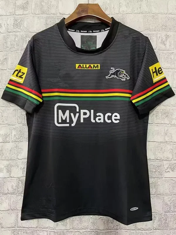 

2024 г., Джерси для регби Penrith Panthers Home/ Away/local/дрессировка, Мужские Размеры: S-5XL