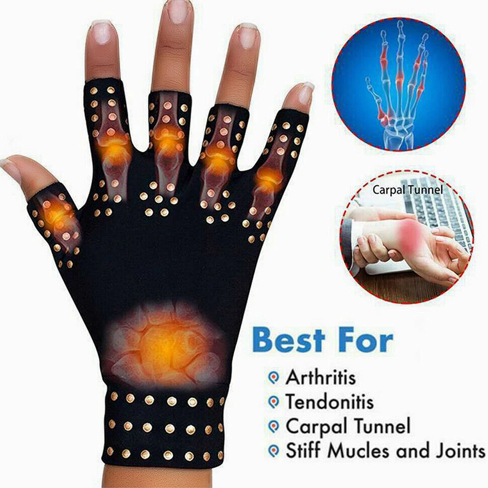 Magnetic Gloves Men Women Arthritis Joint Pain Relief 2