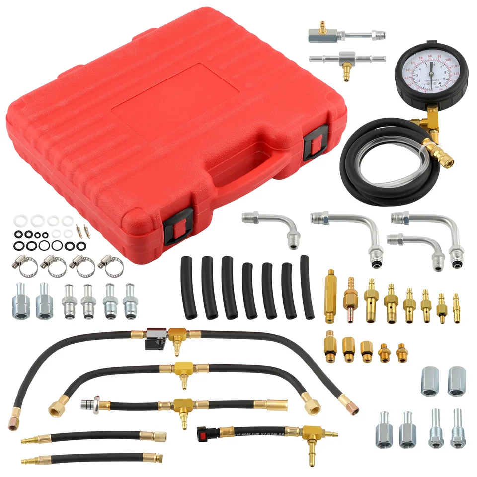 Universal Fuel Injection Pressure Tester Tool Kit
