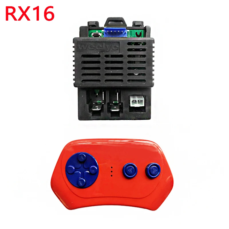 

Weelye 6V RX16 Children's Electric Toys Car Remote Control Receiver 2.4G Bluetooth RC Transmitter Ride On Car Parts