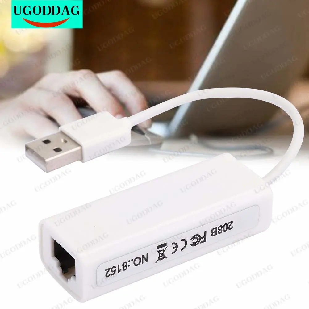 

Адаптер USB 2,0 к Ethernet RJ45 ABS Ethernet для Android win7 8 внешняя сетевая карта сетевое устройство адаптер планшетный ПК
